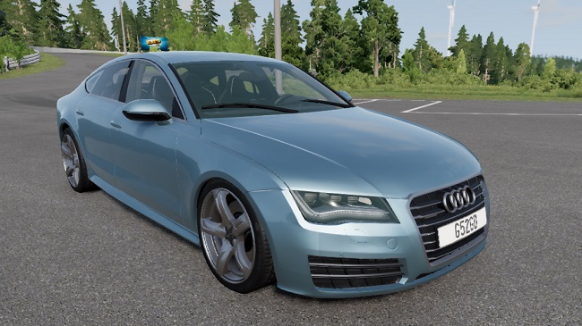 AUDI RS7 v1.0 для BeamNG.drive (0.25.x)