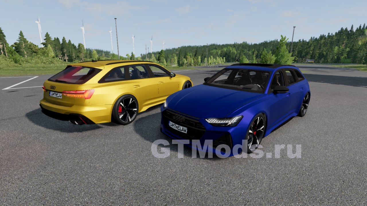 Audi RS6 Avant (C8) 2020 v1.0 для BeamNG.drive (0.28.x) » Моды для игр про  автомобили от GTMods.ru