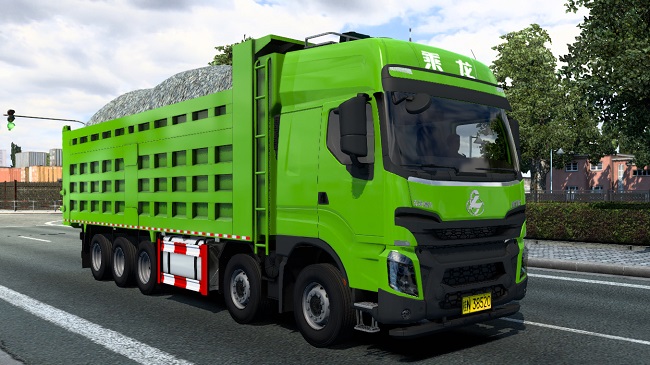Liuqi Chenglong H7 10X4 Dump Truck для Euro Truck Simulator 2 (1.44.x, 1.45.x)