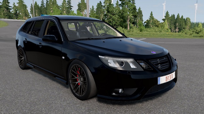 SAAB 9-3 Sportcombi 2008-2011 v1.0 для BeamNG.drive (0.25.x)