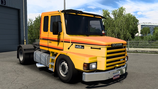 Scania 142HS v1.0 для Euro Truck Simulator 2 (1.45.x)