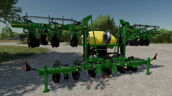 John Deere 1725C 12 Row Planter v1.0 для Farming Simulator 22 (1.6.x)