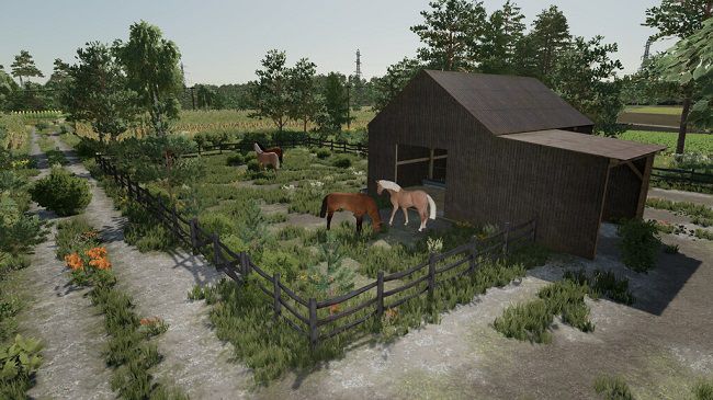 A Small Horse Stable v1.0 для Farming Simulator 22 (1.6.x)