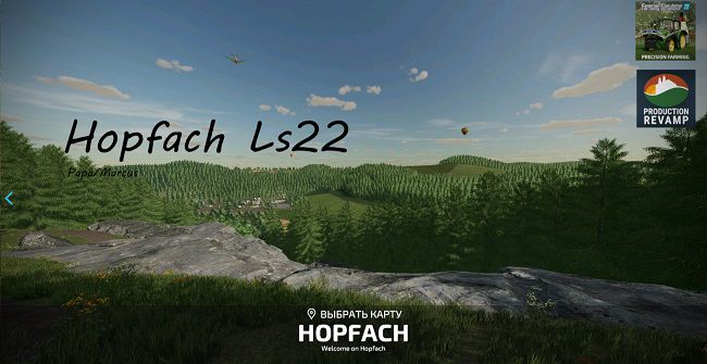 Карта Hopfach v1.0.1.5 для Farming Simulator 22 (1.6.x)