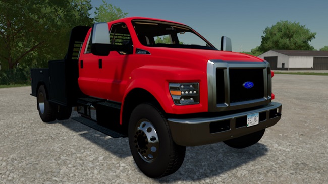 2016 Ford F650 v1.0 для Farming Simulator 22 (1.6.x)
