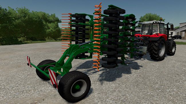 Amazone Catros 4500 v1.2.0.0 для Farming Simulator 22 (1.6.x)