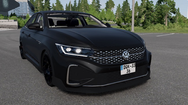 Volkswagen Passat 2022 v2.1 для BeamNG.drive (0.27.x)