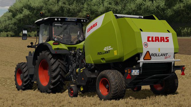 Claas Rollant 455 RC v1.1 для Farming Simulator 22 (1.12.x)