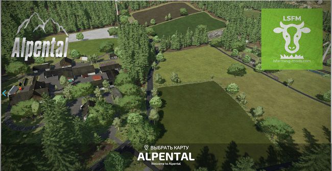 Карта Alpental 2K22 v1.0.3.0 для Farming Simulator 22 (1.7.x)