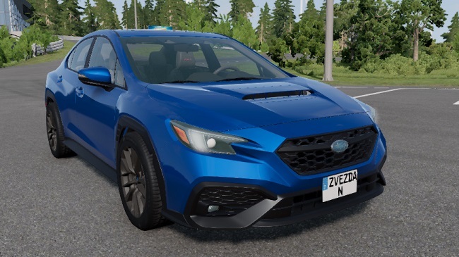 Subaru WRX 2022 v1.0 для BeamNG.drive (0.25.x)