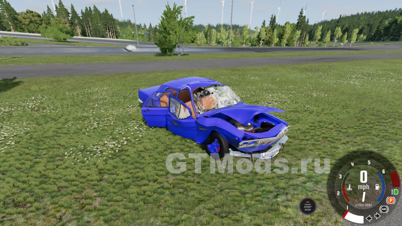 Газ Волга 24-14 из SCC для BeamNG.drive (0.25.x) » Моды для игр про  автомобили от GTMods.ru