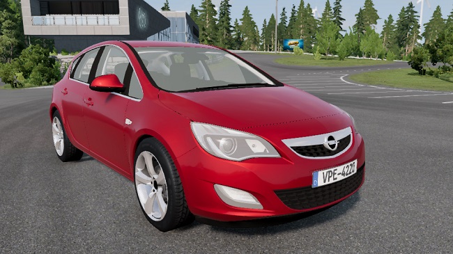 Opel Astra J v1.0 для BeamNG.drive (0.25.x)