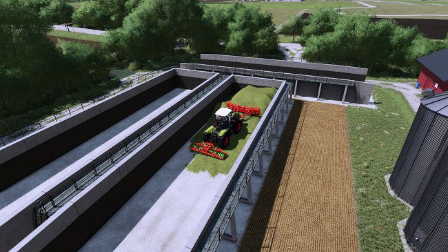 Concrete Bunker Set U v1.1 для Farming Simulator 22 (1.8.x)