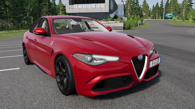 Alfa Romeo Giulia Quadrifoglio v1.2 для BeamNG.drive (0.26.x)