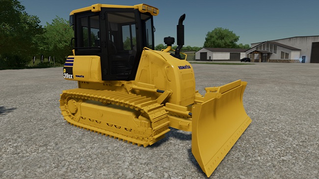 Komatsu D39EX v1.0.0.2 для Farming Simulator 22 (1.6.x)