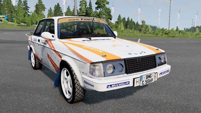 Volvo 242 LE v1.0 для BeamNG.drive (0.25.x)