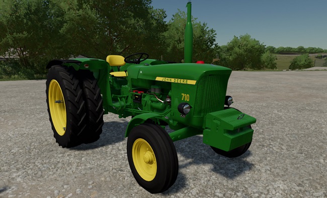 John Deere-Lanz 710 v1.0.0.2 для Farming Simulator 22 (1.7.x)