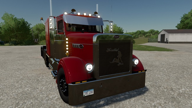 Peterbilt 389 Custom v2.0 Fix для Farming Simulator 22 (1.8.x)