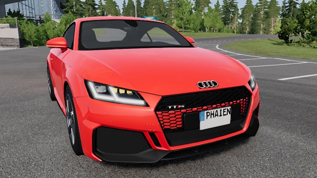 Audi TT RS 2019 v1.1 для BeamNG.drive (0.25.x)