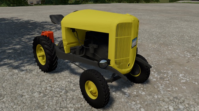 New Deal tractor (Doodlebug) aka Johnson Tractor model B v1.0 для FS22 (1.6.x)