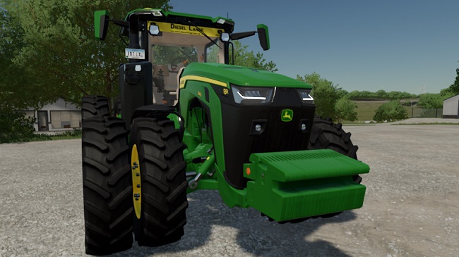 John Deere 8R 2020 Argentina v1.0 для Farming Simulator 22 (1.6.x)