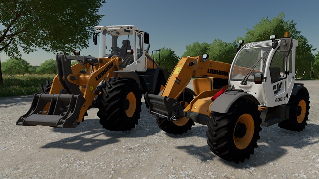 Liebherr TL 436-7 / L 538 Pack v1.0 для Farming Simulator 22 (1.6.x)