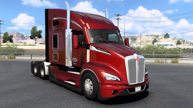 Kenworth T680 Next Gen 2022 v1.0 для American Truck Simulator (1.45.x)