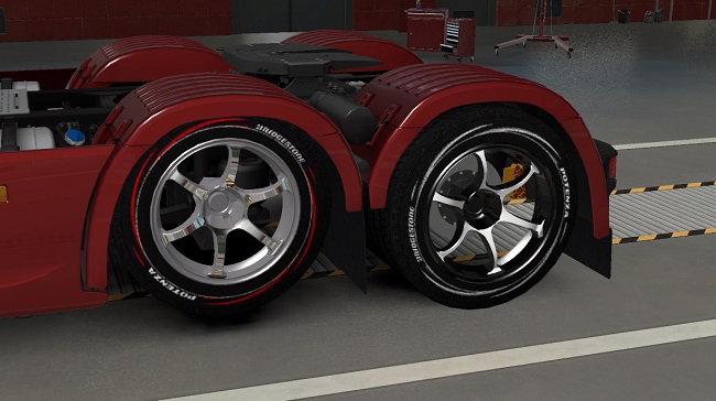 Super Sport Wheels Pack v1.0 для Euro Truck Simulator 2 (1.45.x)