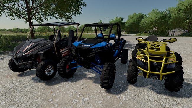 ATV Pack v1.0.0.0 для Farming Simulator 22 (1.7.x)