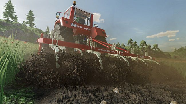 International 55 Chisel Plow v1.0 для Farming Simulator 22 (1.7.x)