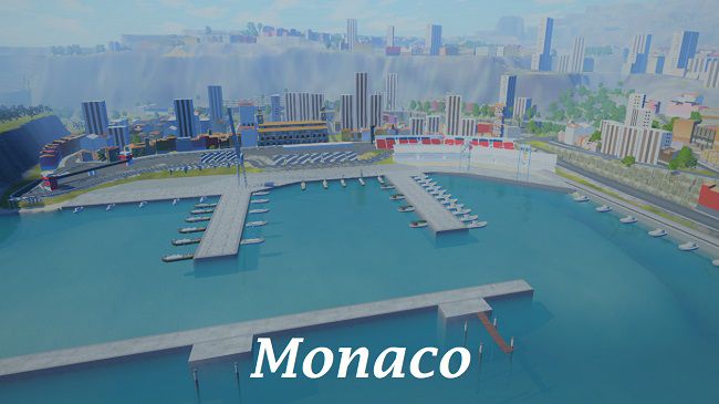 Карта Monaco (Monte Carlo) v0.1 для BeamNG.drive (0.25.x)