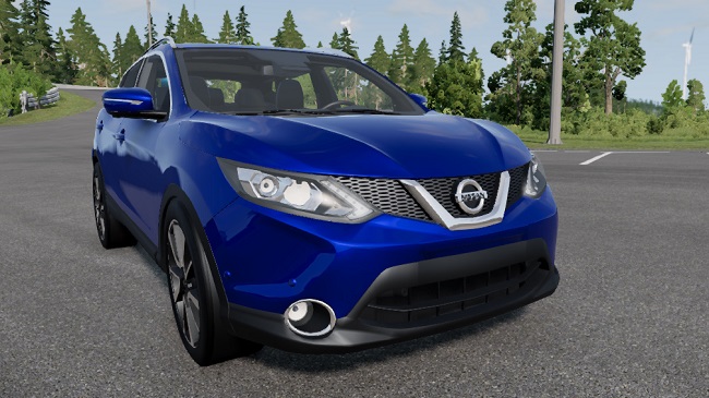 Nissan Qashqai 2016 v1.0 для BeamNG.drive (0.26.x)