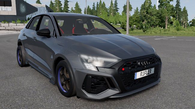 Audi RS3 Y8 2022 v1.0 для BeamNG.drive (0.27.x)