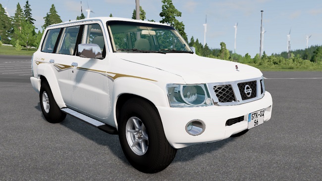 Nissan Patrol Y61 v1.2 для BeamNG.drive (0.26.x)