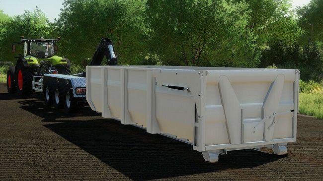 Hooklift Containers V10 для Farming Simulator 22 17x Моды для игр про автомобили от 1699