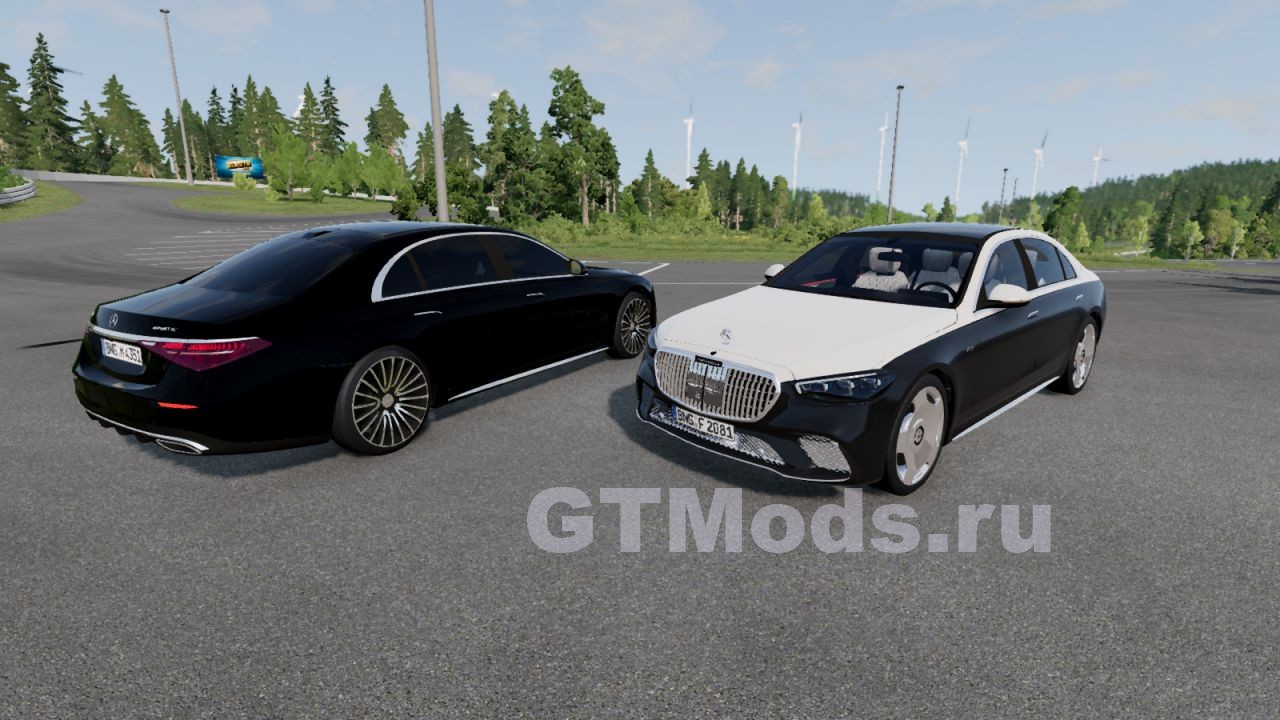 Mercedes-Benz Maybach W223 для BeamNG.drive (0.29.x) » Моды для игр про  автомобили от GTMods.ru