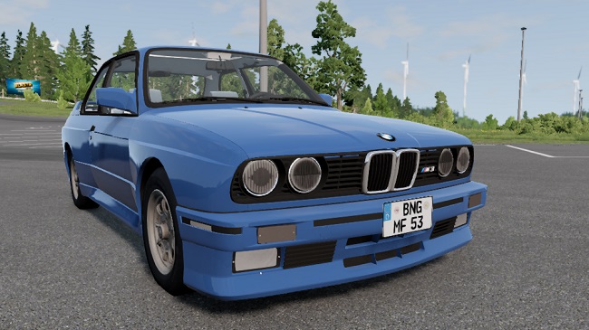 BMW E30 Series v1.0 для BeamNG.drive (0.27.x)