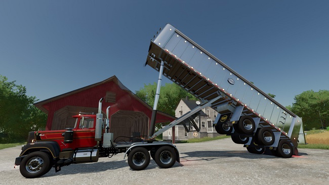 Mac Frameless End Dump V10 для Farming Simulator 22 17x Моды для игр про автомобили от 1645