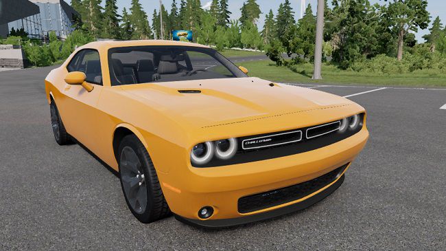 Dodge Challenger v2.5 Final для BeamNG.drive (0.27.x)