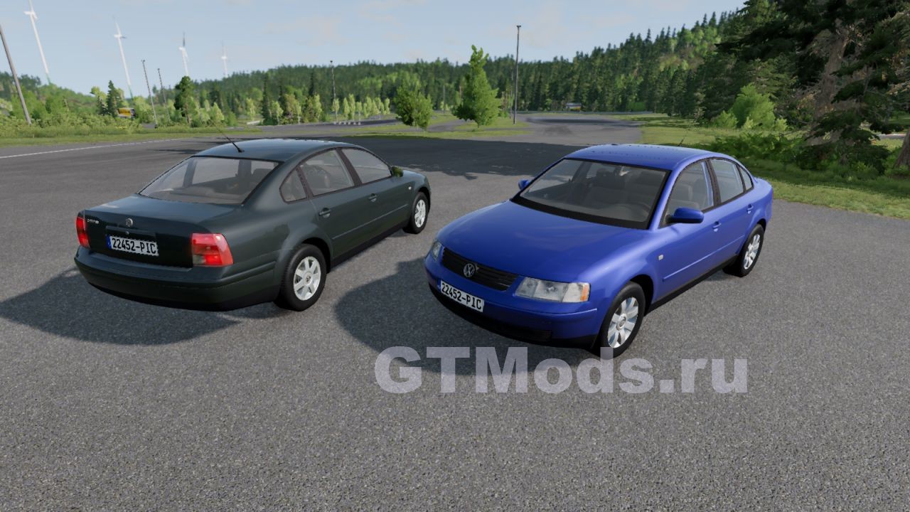 Volkswagen Passat B5 v1.7 для BeamNG.drive (0.26.x) » Моды для игр про  автомобили от GTMods.ru