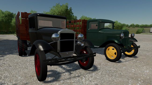 Ford AA and BB v1.0 для Farming Simulator 22 (1.7.x)