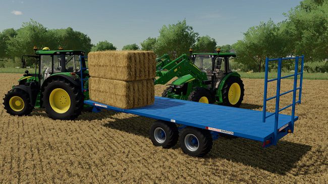 Marston 22' Bale Trailer 1993 v1.0 для Farming Simulator 22 (1.7.x)