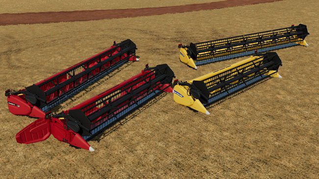 New Holland Superflex And Case IH Terraflex Pack v1.0 для Farming Simulator 22 (1.7.x)