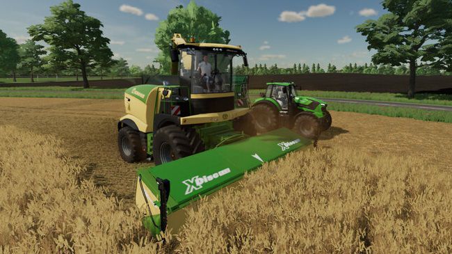 Krone BiG X Series v1.0 для Farming Simulator 22 (1.7.x)