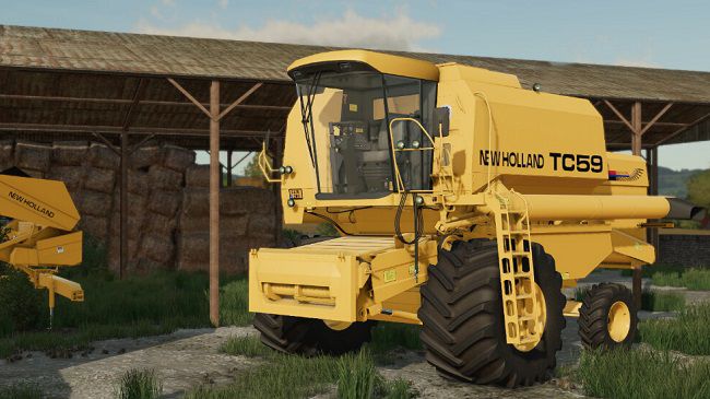 New Holland TC 59 v1.0 для Farming Simulator 22 (1.7.x)