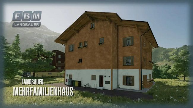 Landbauer Mehrfamilienhaus v1.0 для Farming Simulator 22 (1.7.x)