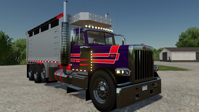 Doomsday Peterbilt 389 Dump Truck v1.0 для Farming Simulator 22 (1.7.x)