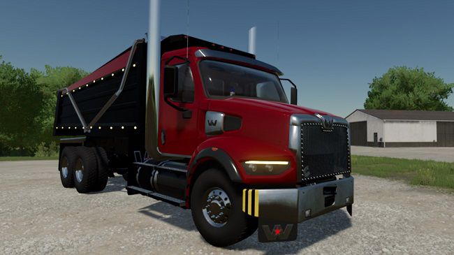 Western Star 49x Dump Truck v3.0 для Farming Simulator 22 (1.8.x)