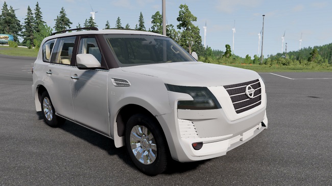 Nissan Patrol 2020 v1.0 для BeamNG.drive (0.26.x)