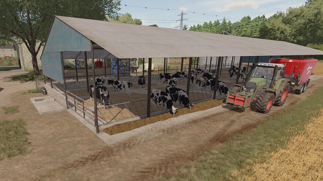 Cow Farm Pack v1.0 для Farming Simulator 22 (1.7.x)